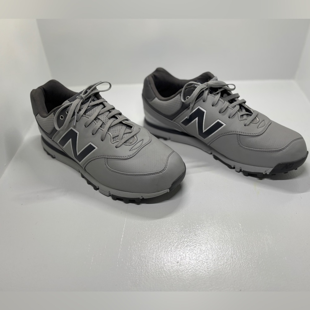 New Balance Breeze Spikeless Golf Shoes Men’s 12 2E Wide Gray NBG574 - Picture 2 of 11
